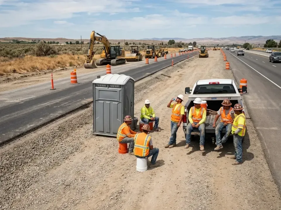 highway-road-construction-crew-007 — frequently asked questions, Porta Potty and Restroom Rentals in Coleytown, CT
